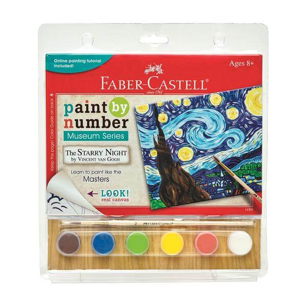 Paint by Number Museum Series The Starry Night by Faber Castell