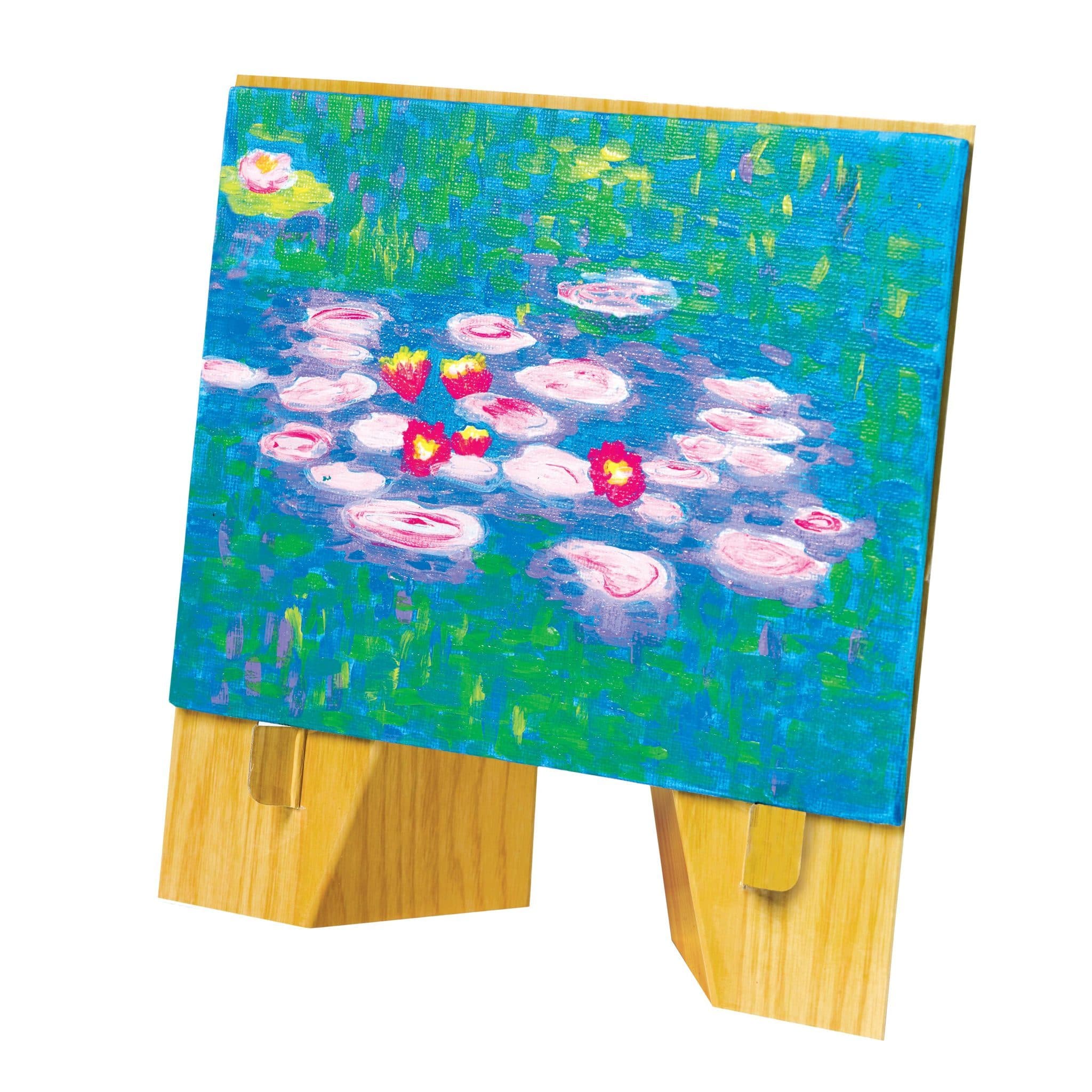 Paint by Number Museum Series – Water Lilies by Faber Castell 1