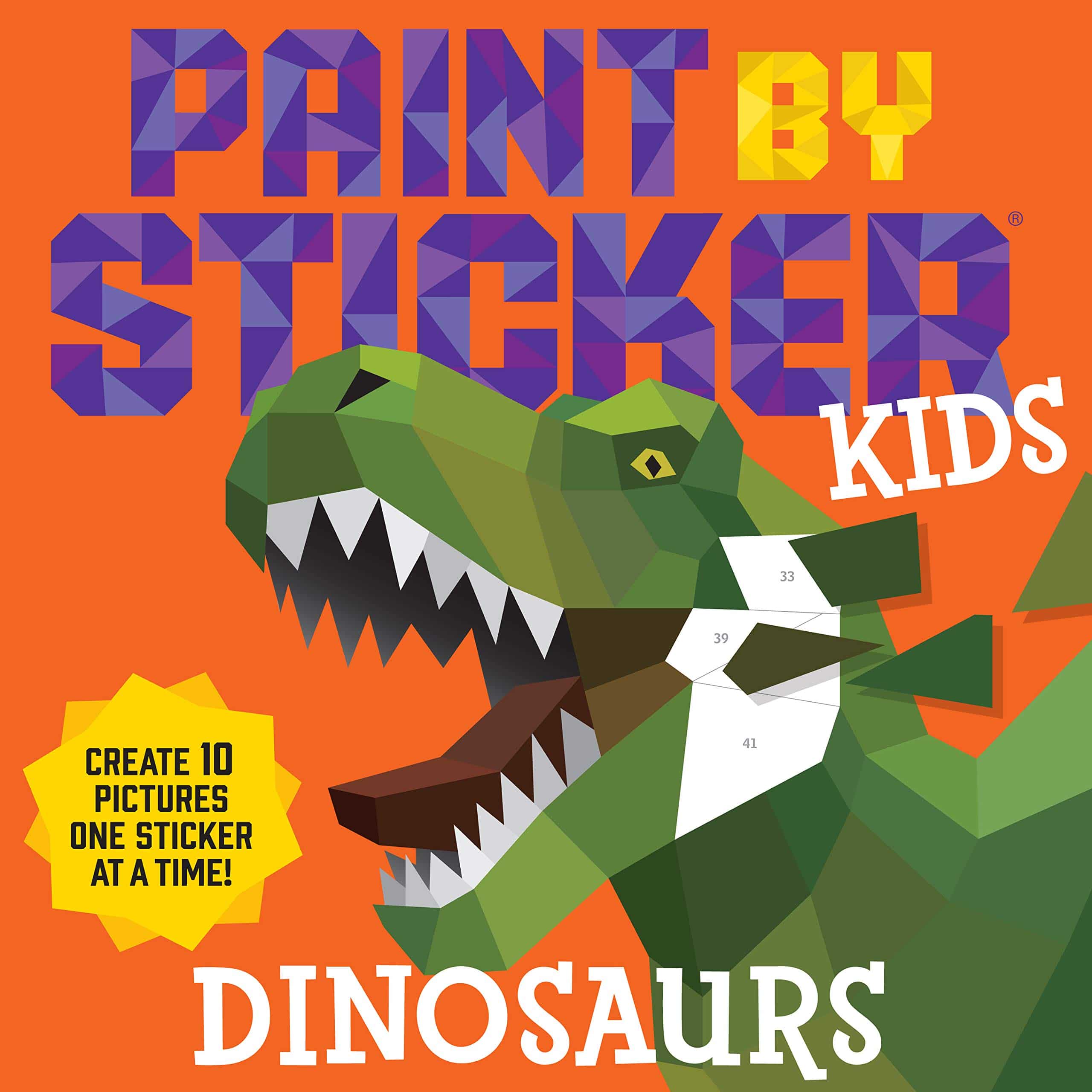 Paint by Sticker Dinosaurs by Workman