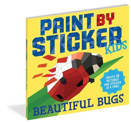 Paint by Sticker Kids Beautiful Bugs by Workman