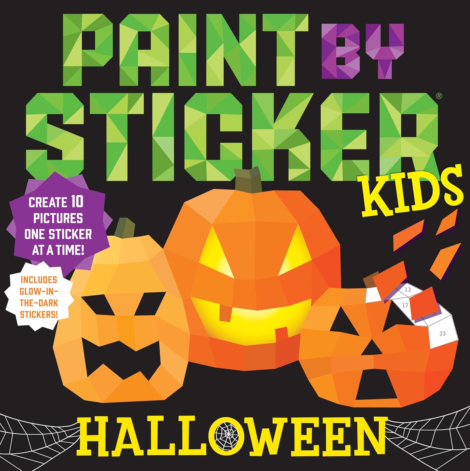Paint by Sticker Kids: Halloween-by-Workman Publishing