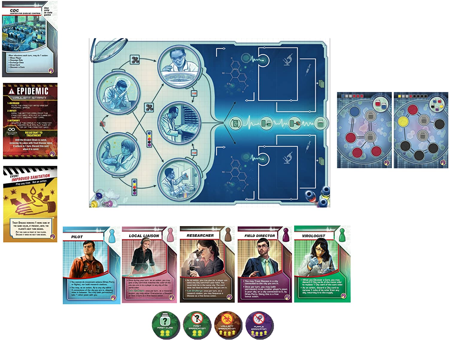 Pandemic In the Lab by Z Man Games 1