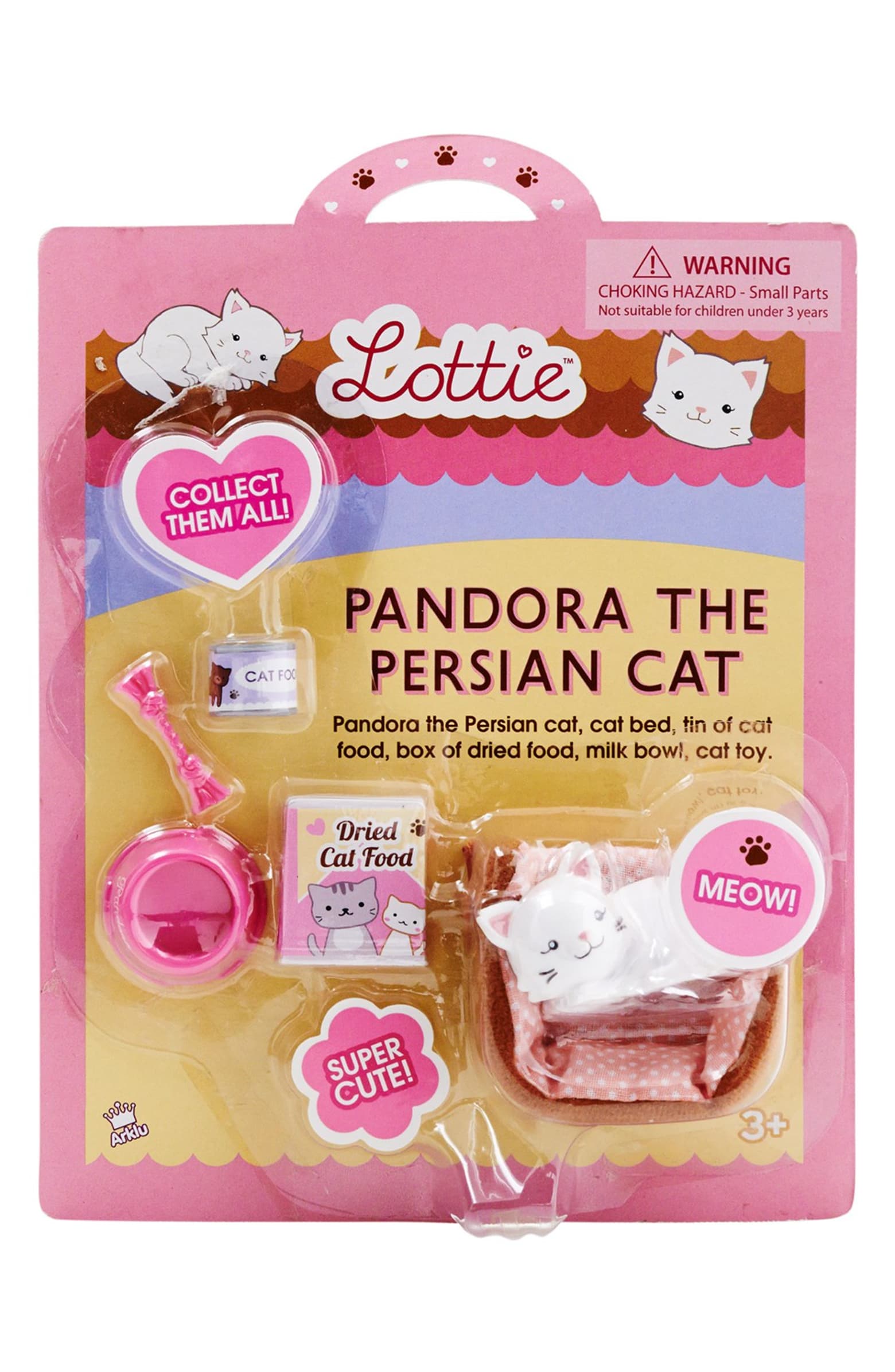Pandora the Persian Cat Lottie Doll Accessory by Schylling 1