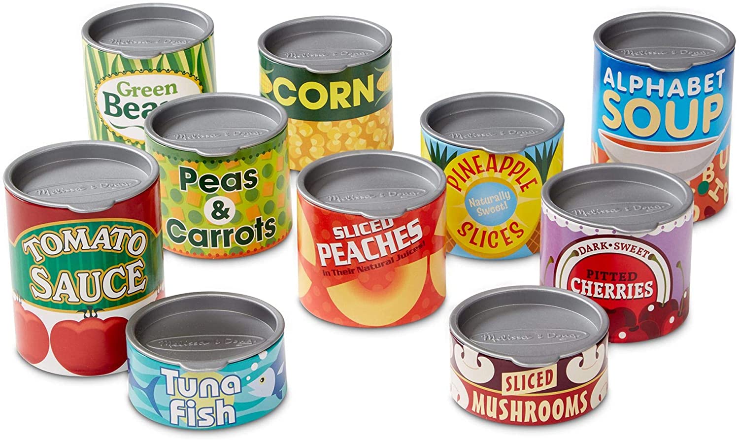 Pantry Canned Food Set by Melissa Doug 1