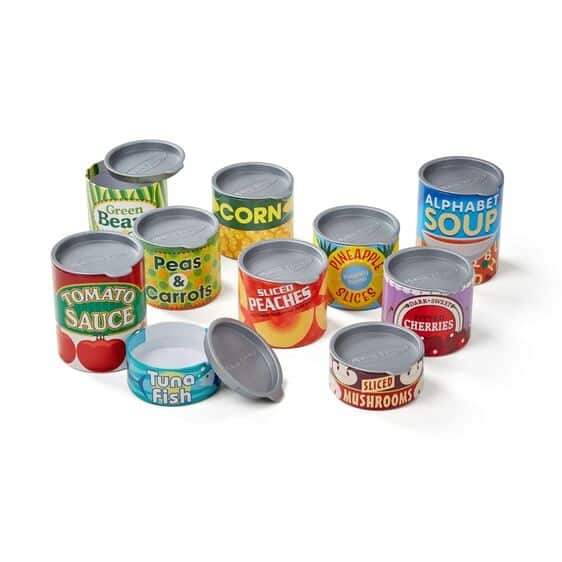 Pantry Canned Food Set by Melissa Doug