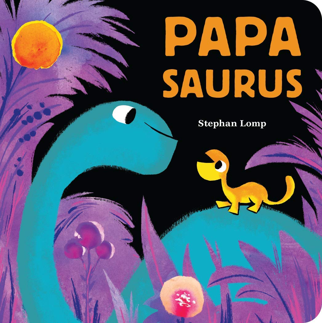 Papasaurus Board Book-by-Chronicle Books