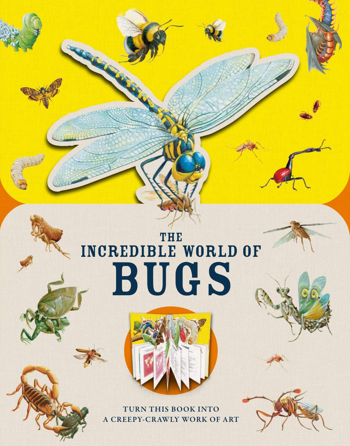 Paperscapes The Incredible World of Bugs Turn This Book Into a Creepy Crawly Work of Art by Ingram