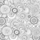 Peaceful Paisleys Adult Coloring Book by Peter Pauper Press 3