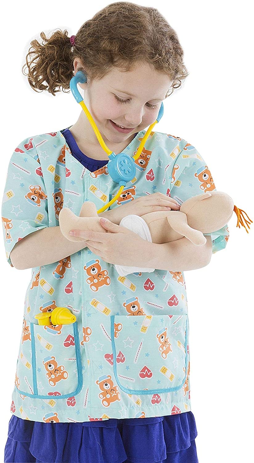 Pediatric Nurse Role Play Costume by Melissa Doug 2