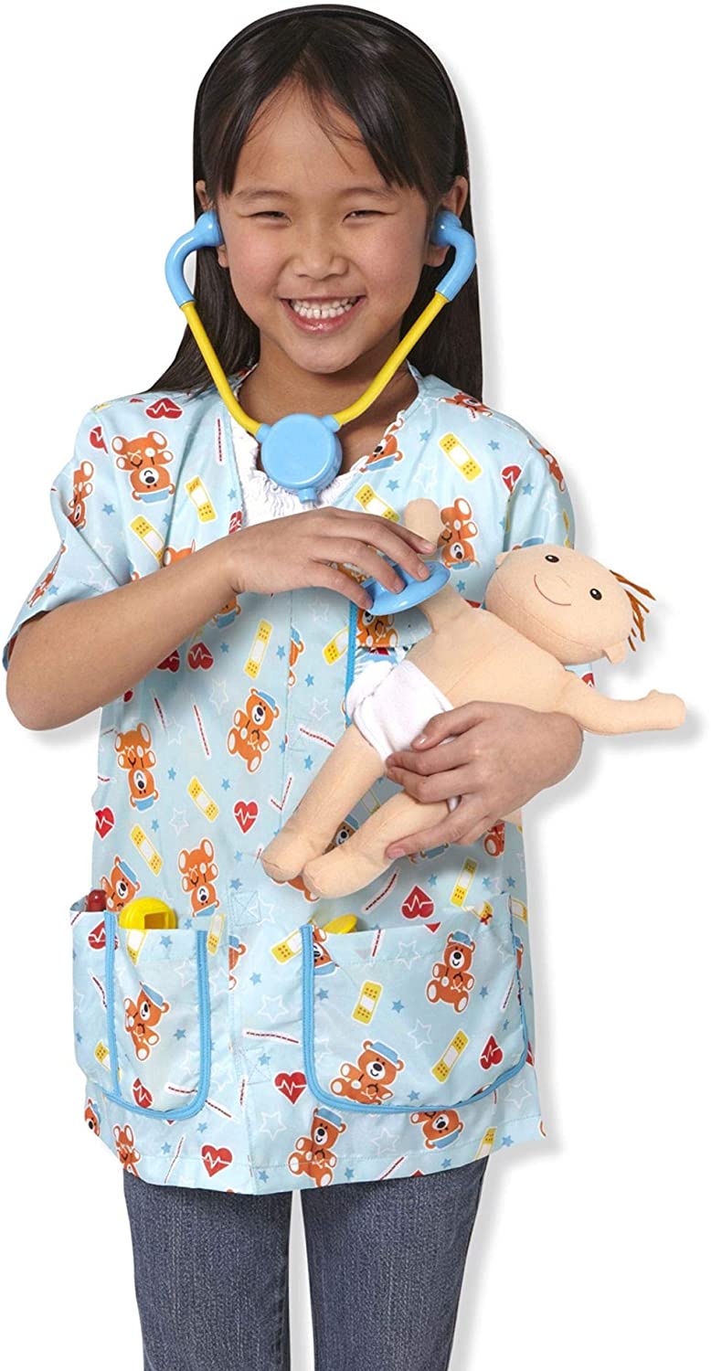 Pediatric Nurse Role Play Costume by Melissa Doug 3