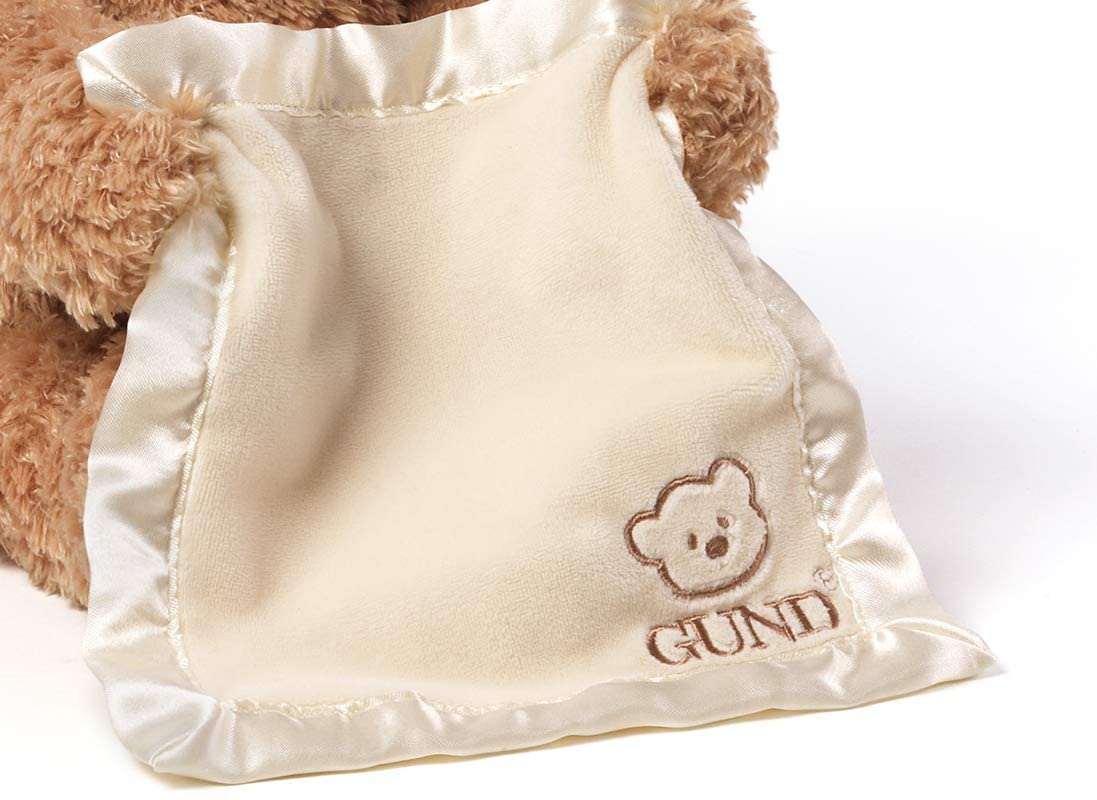 Peek A Boo Teddy Bear Animated Stuffed Animal by Gund 2