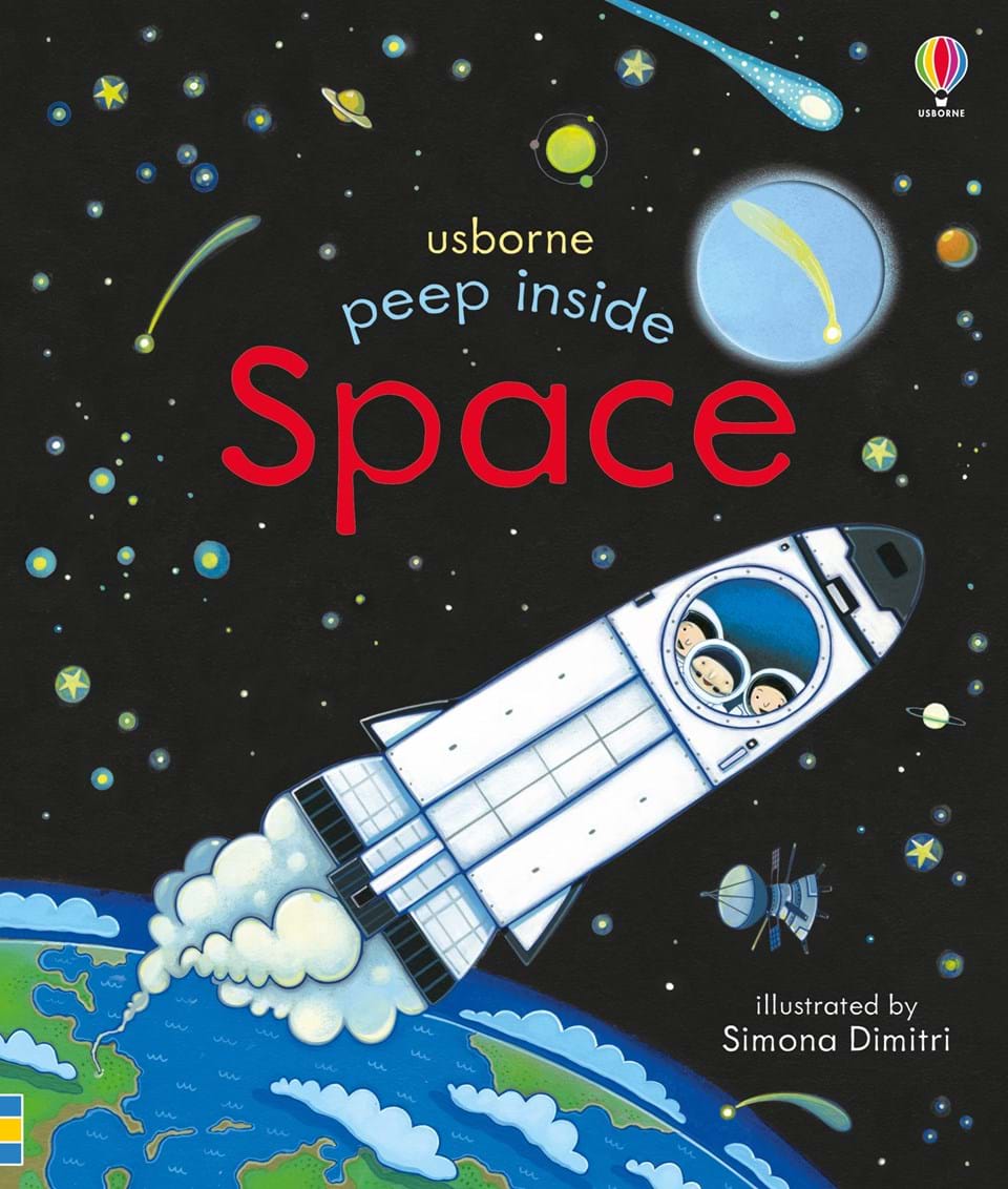 Peek Inside Space by Usborne