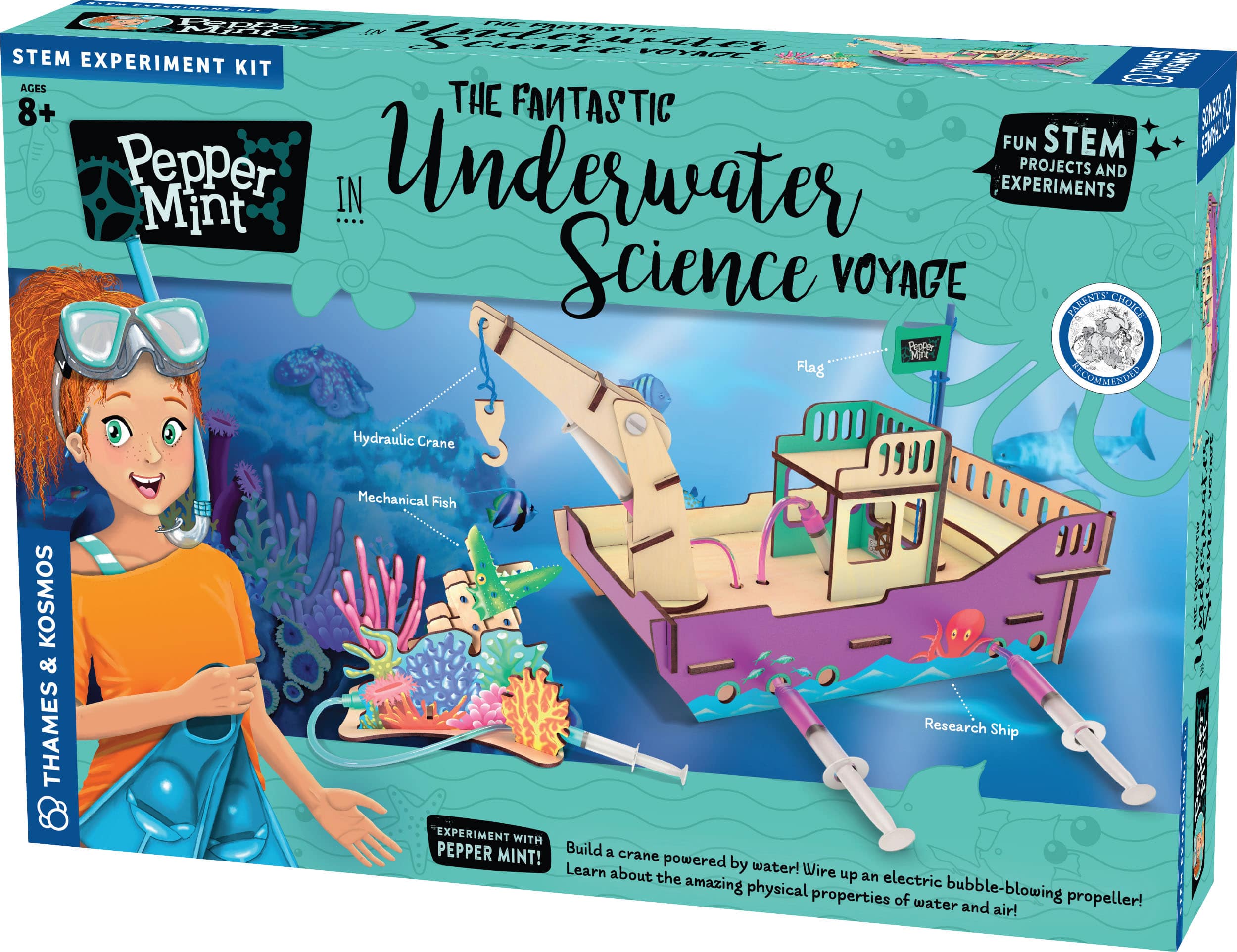 Pepper Mint in the Fantastic Underwater Science Voyage by Thames Kosmos