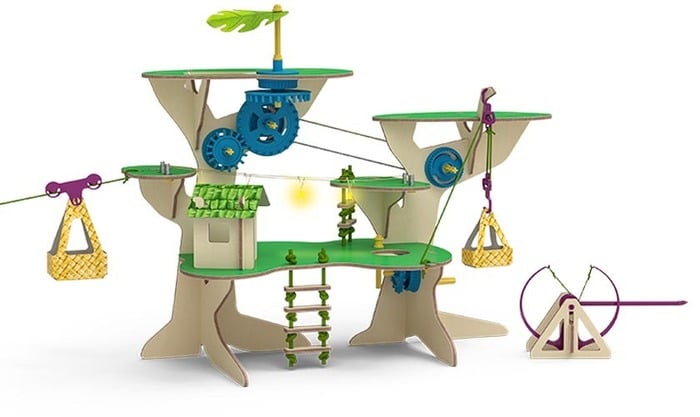 Pepper Mint in the Great Treehouse Engineering Adventure by Thames Kosmos 1