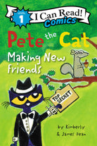 Pete the Cat Secret Mission Making New Friends I Can Read Comics Level 1 by Harper Collins