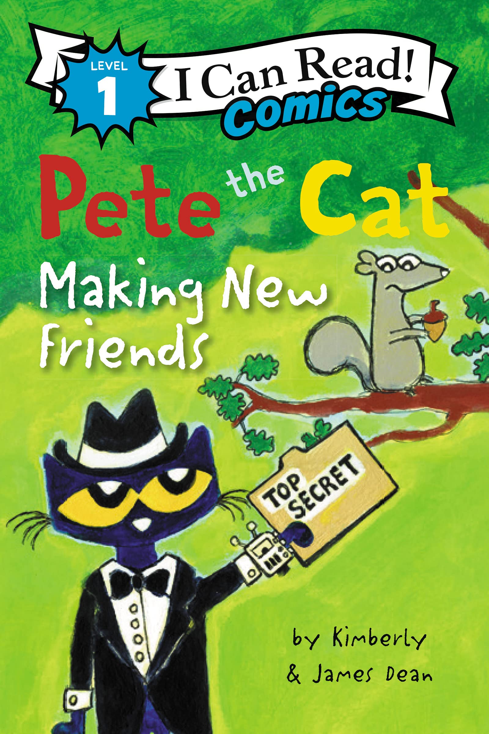 Pete the Cat Secret Mission Making New Friends I Can Read Comics Level 1 by Harper Collins