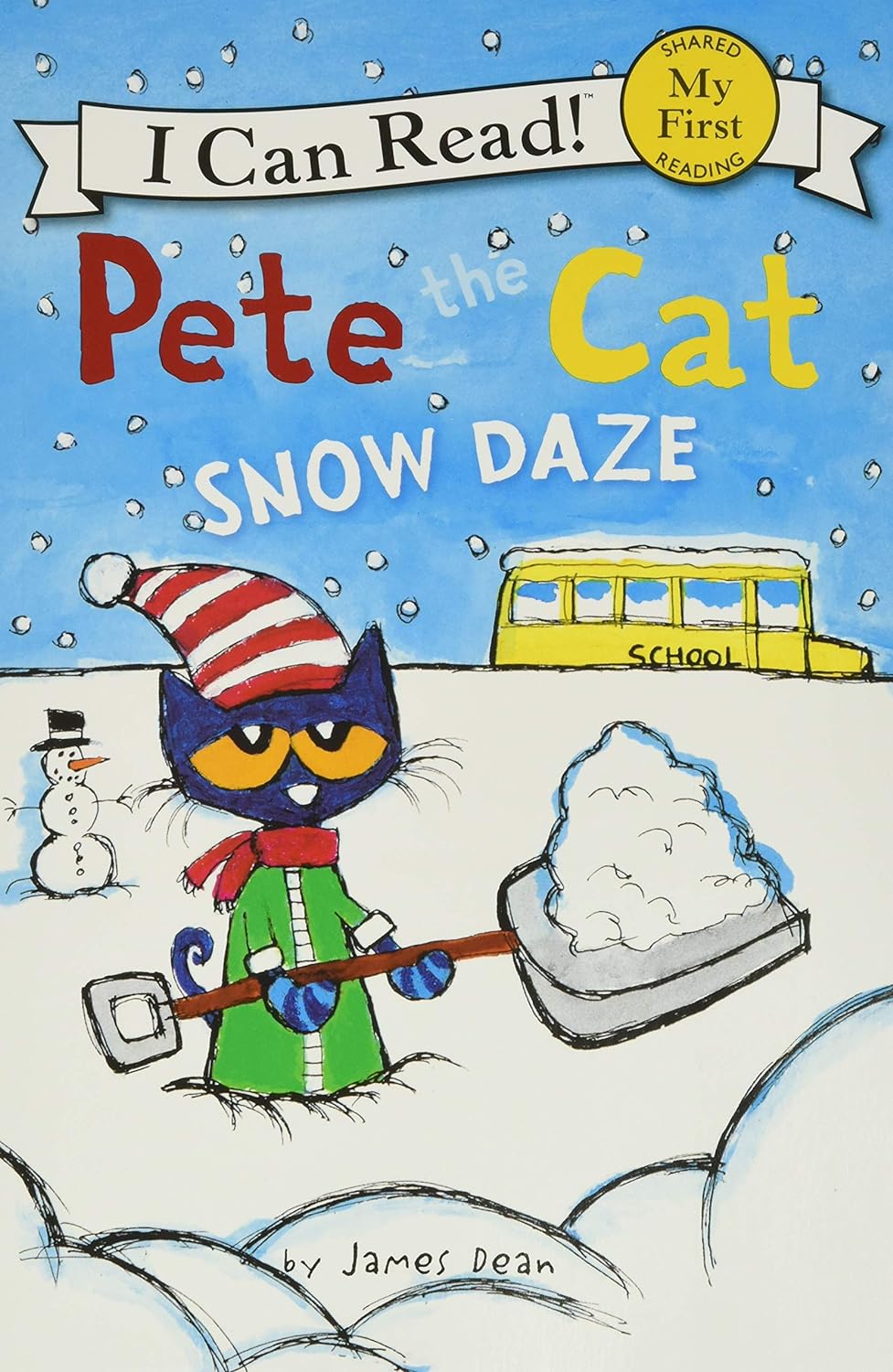 Pete the Cat: Snow Daze: A Winter and Holiday Book for Kids (My First I Can Read)-by-Harper Collins