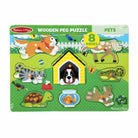 Pets Peg Puzzle by Melissa Doug