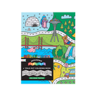 Picturesque Panorama Coloring Book USA Road Trippin by Ooly