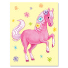 Pink Pony Birthday Enclosure Card by Peaceable Kingdom
