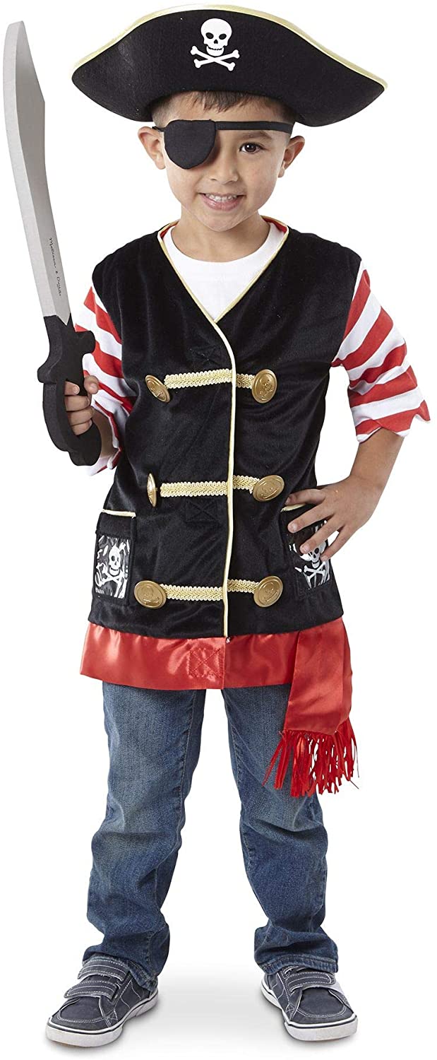 Pirate Role Play Costume by Melissa Doug 2
