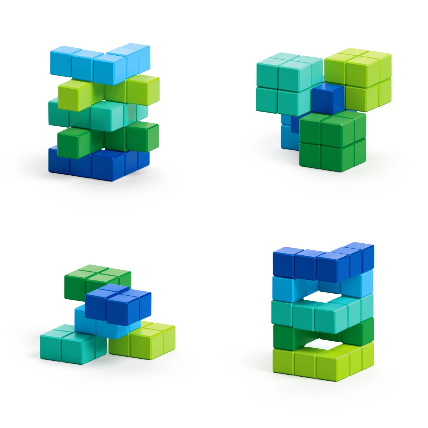 Pixio Amphibio Magnetic Blocks 60pc by Ukidz 2