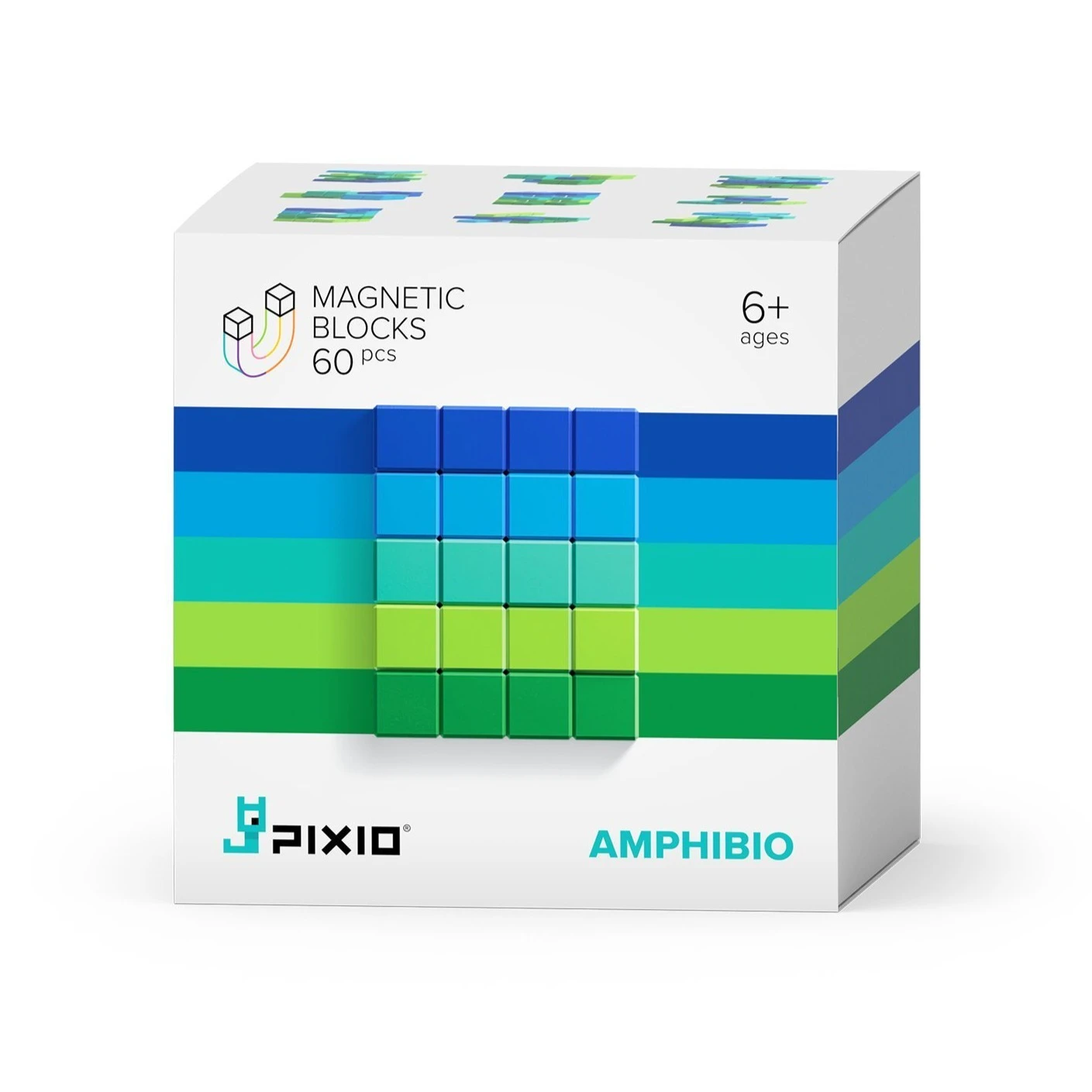 Pixio Amphibio Magnetic Blocks 60pc by Ukidz