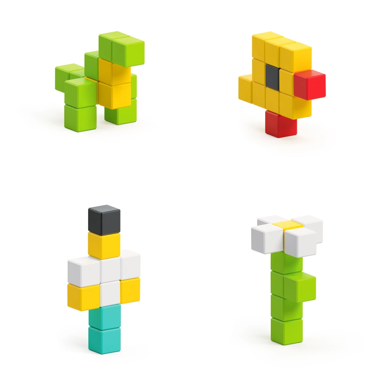 Pixio Magnetic Blocks 50pc by Ukidz 3