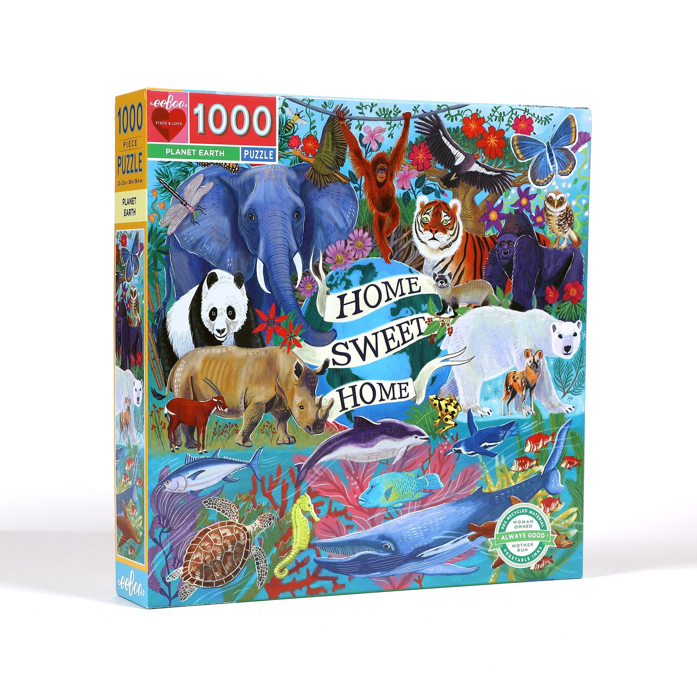Planet Earth 1000pc Puzzle by eeBoo