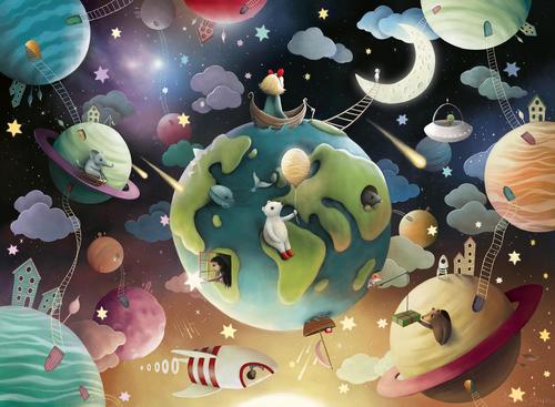 Planet Playground 100pc Puzzle by Ravensburger 2