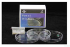 Plastic Petri Dish Set of 3 by Supertek