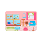 Play Again Pet Play Land Reusable Sticker Fun by Ooly 1