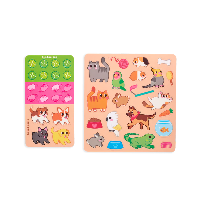 Play Again Pet Play Land Reusable Sticker Fun by Ooly 5