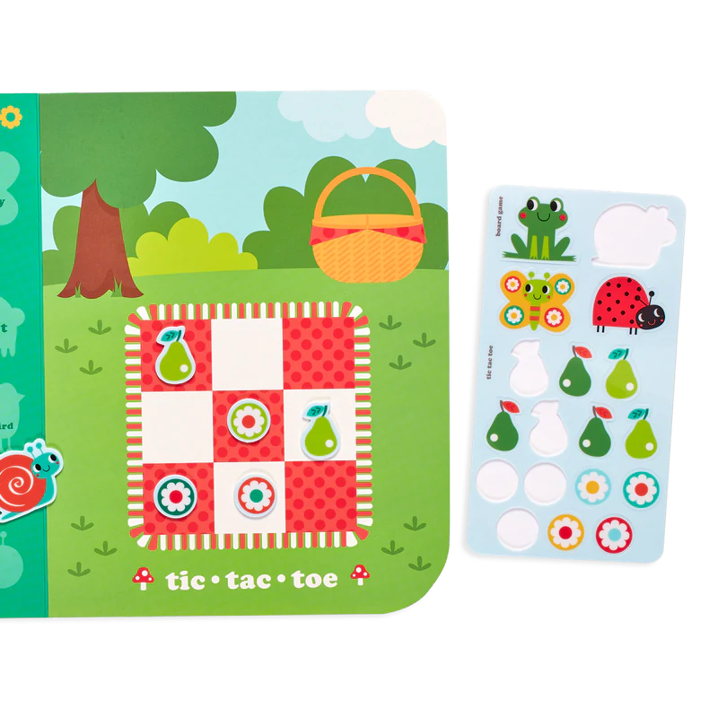 Play Again Sunshine Garden Reusable Sticker Fun by Ooly 4