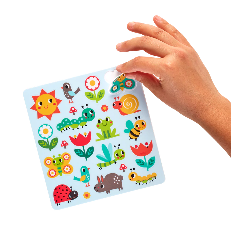 Play Again Sunshine Garden Reusable Sticker Fun by Ooly 6