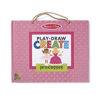 Play Draw Create Reusable Drawing Magnet Kit Princesses by Melissa Doug