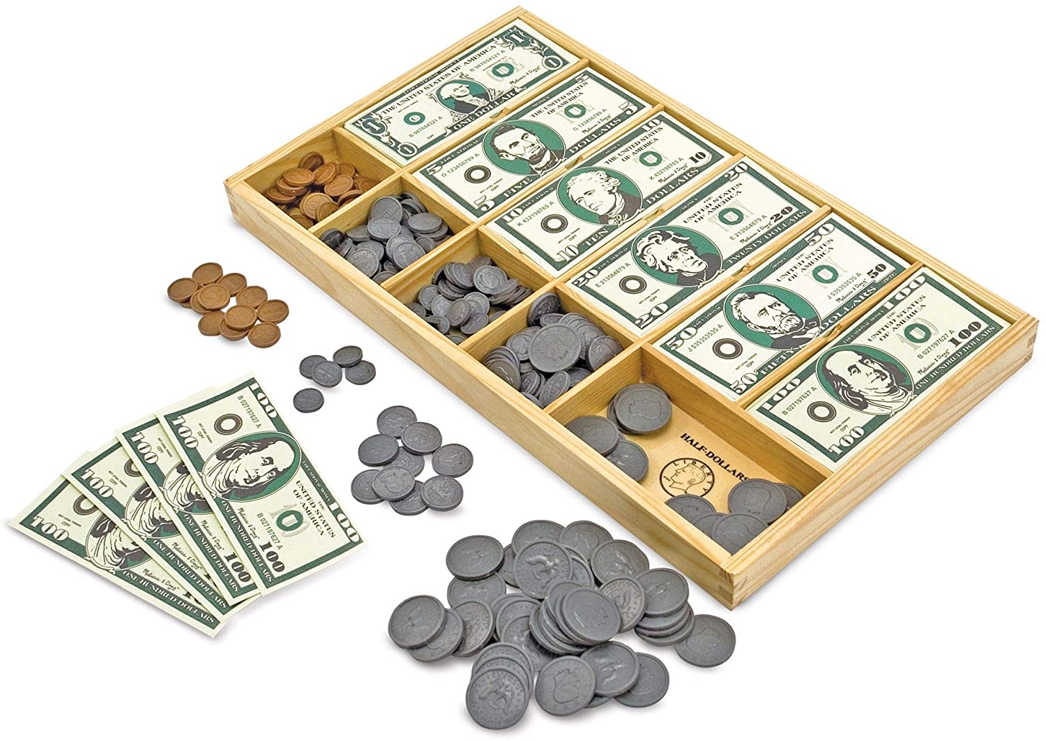 Play Money Set by Melissa Doug 2