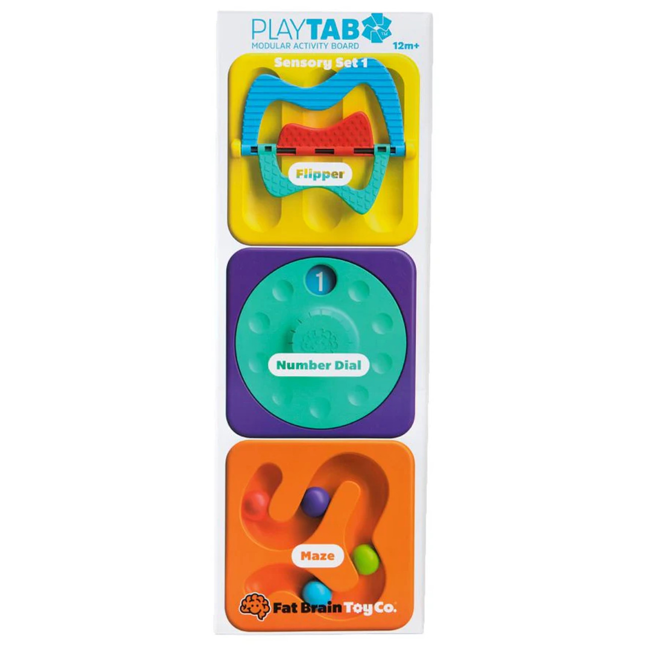 Play Tab Activity Square Set 1-by-Fat Brain Toys