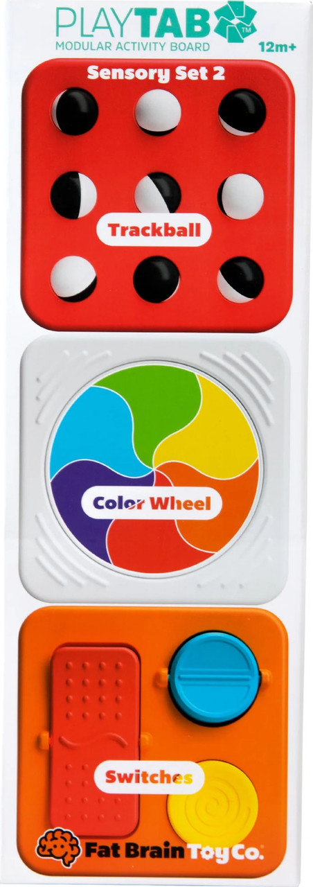 Play Tab Activity Square Set 2-by-Fat Brain Toys