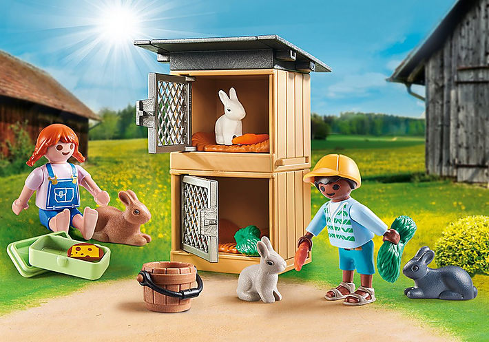 Playmobel Rabbit Pen Gift Set by Playmobil 2