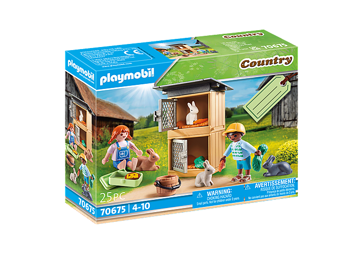 Playmobel Rabbit Pen Gift Set by Playmobil