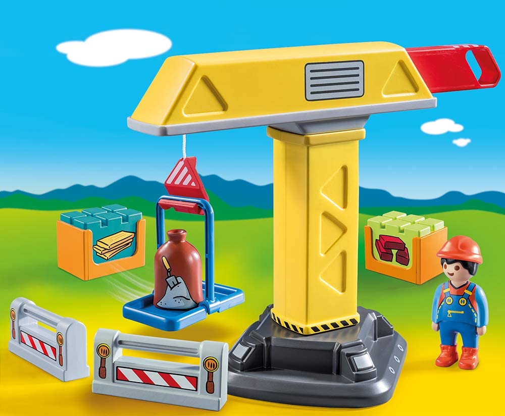 Playmobil 123 Construction Crane by Playmobil 1