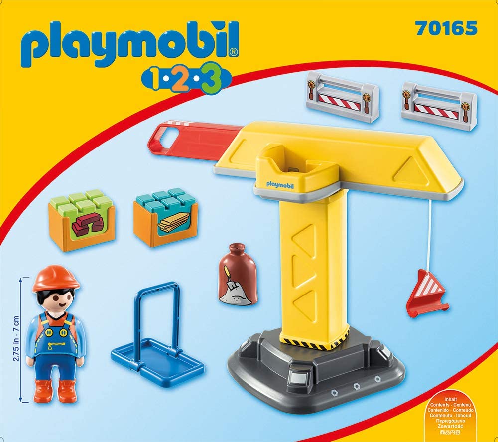 Playmobil 123 Construction Crane by Playmobil 2