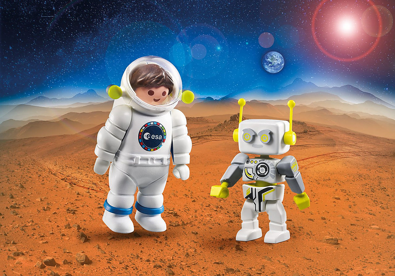 Playmobil Astronaut and Robot by Playmobil 1