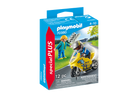 Playmobil Boys with Motorcycle by Playmobil