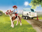 Playmobil Car with Pony Trailer by Playmobil 2