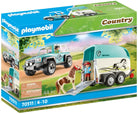 Playmobil Car with Pony Trailer by Playmobil
