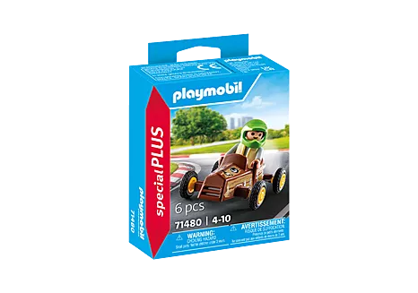 Playmobil Child with Go-Kart-by-Playmobil