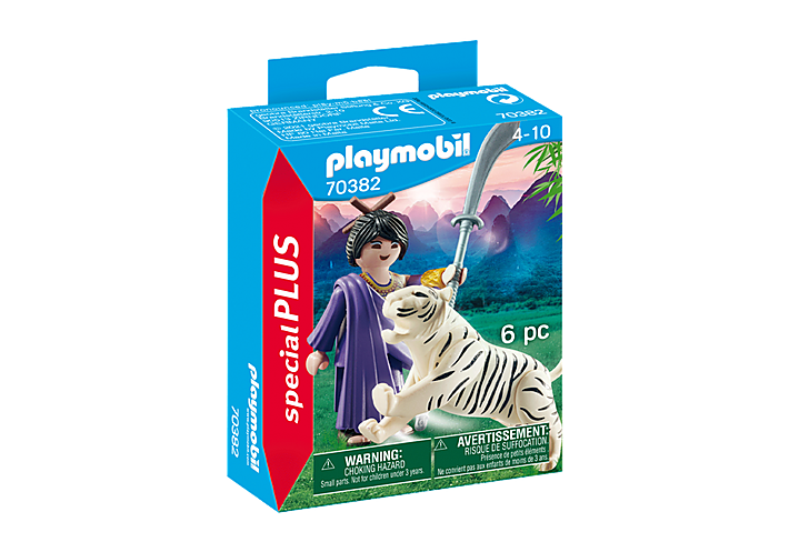 Playmobil Fighter with Tiger by Playmobil