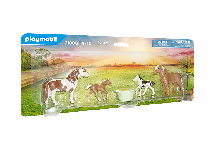 Playmobil Icelandic Ponies with Foals by Playmobil